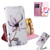 Coloured Drawing Horizontal Flip Leather Case, with Holder & Card Slots & Wallet