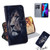 Coloured Drawing Horizontal Flip Leather Case, with Holder & Card Slots & Wallet