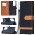 Color Matching Denim Texture Horizontal Flip Leather Case with Holder & Card Slots & Wallet & Lanyard