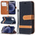 Color Matching Denim Texture Horizontal Flip Leather Case with Holder & Card Slots & Wallet & Lanyard