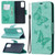 Embossing Two Butterflies Pattern Horizontal Flip PU Leather Case with Holder & Card Slot & Wallet & Lanyard