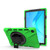 Shockproof Colorful Silicone + PC Protective Case with Holder & Hand Grip Strap