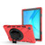 Shockproof Colorful Silicone + PC Protective Case with Holder & Hand Grip Strap