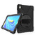Shockproof Colorful Silicone + PC Protective Case with Holder & Hand Grip Strap