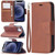 Retro Lambskin Texture Pure Color Horizontal Flip PU Leather Case for iPhone 11, with Holder & Card Slots & Wallet & Lanyard