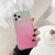 Gradient Shockproof TPU + Acrylic Protective Case with Detachable Buttons