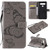 3D Butterfly Embossed Pattern Horizontal Flip Leather Case with Holder & Card Slot & Wallet & Lanyard