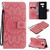 Pressed Printing Sunflower Pattern Horizontal Flip PU Leather Case Holder & Card Slots & Wallet & Lanyard