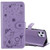 Cat Bee Embossing Pattern Shockproof Horizontal Flip Leather Case with Holder & Card Slots & Wallet
