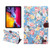 Flower Cloth Texture PC Horizontal Flip Leather Protective Case with Holder & Card Slots & Wallet & Photo Frame & Sleep / Wake-up Function