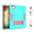 For iPad Air (2020) 10.9 Contrast Color Robot Shockproof Silicon + PC Protective Case with Holder & Pen Slot