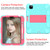 Shockproof Two-Color Silicone Protective Case with Holder