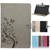 Butterfly Flower Embossing Pattern Horizontal Flip Leather Case with Holder & Card Slots & Wallet