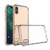 Straight Edge Dual Bone-bits Shockproof TPU Clear Case