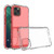 Straight Edge Dual Bone-bits Shockproof TPU Clear Case