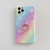 Shockproo Colorful Glitter Marble Protective Case with Ring Holder