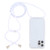 Transparent Acrylic Airbag Shockproof Phone Protective Case with Lanyard