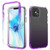 Shockproof  High Transparency Two-color Gradual Change PC+TPU Candy Colors Protective Case