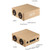 Q5C Multifunctional Wooden Touch Clock Display Bluetooth Speaker, Support TF Card & U Disk & 3.5mm AUX