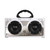 W9 Portable Retro Wooden Bluetooth Speaker, Support TF Card & 3.5mm AUX