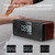 A10 Subwoofer Wooden Clock Bluetooth 5.0 Speaker, Support TF Card & U Disk Play & FM Radio