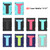 T-shaped Bracket Contrast Color Shockproof PC + Silicone Protective Case