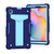 T-shaped Bracket Contrast Color Shockproof PC + Silicone Protective Case