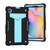 T-shaped Bracket Contrast Color Shockproof PC + Silicone Protective Case