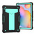 T-shaped Bracket Contrast Color Shockproof PC + Silicone Protective Case