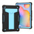 T-shaped Bracket Contrast Color Shockproof PC + Silicone Protective Case