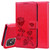 Rose Embossed Horizontal Flip PU Leather Case with Holder & Card Slots & Wallet
