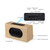 W7 Bluetooth 4.2 Wooden Double Horns Bluetooth Speaker