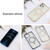 Straight Side Laser Plating Full Coverage Clear TPU Shockproof Magsafe Case