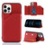 Skin Feel PU + TPU + PC Back Cover Shockproof Case with Card Slots & Holder & Photo Frame