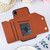Skin Feel PU + TPU + PC Back Cover Shockproof Case with Card Slots & Holder & Photo Frame