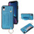 Glitter Powder PU+TPU Shockproof Protective Case with Holder & Card Slots & Wrist Strap