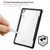 iPAKY Thunder Series Aluminum Frame + TPU Bumper + Clear PC Shockproof Case