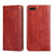 PU + TPU Gloss Oil Solid Color Magnetic Horizontal Flip Leather Case with Holder & Card Slot & Wallet