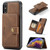 JEEHOOD Retro Magnetic Detachable Protective Case with Wallet & Card Slot & Holder