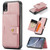 JEEHOOD Retro Magnetic Detachable Protective Case with Wallet & Card Slot & Holder