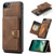 JEEHOOD Retro Magnetic Detachable Protective Case with Wallet & Card Slot & Holder