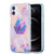 3D Electroplating Marble Pattern TPU Protective Case