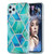 3D Electroplating Marble Pattern TPU Protective Case