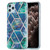 3D Electroplating Marble Pattern TPU Protective Case