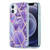 3D Electroplating Marble Pattern TPU Protective Case