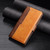 Retro Texture Contrast Color Side Buckle Horizontal Flip Leather Case with Holder & Card Slots & Wallet