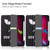 Colored Drawing Horizontal Flip TPU + PU Leather Case with Three-folding Holder & Sleep / Wake-up Function & Pen Slot