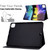 Electric Pressed TPU Colored Drawing Horizontal Flip Leather Case with Holder & Pen Slot