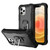 PC + Rubber 3-layers Shockproof Protective Case with Rotating Holder