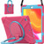 Contrast Color Silicone + PC Protective Case with Holder & Shoulder Strap